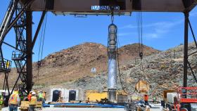 Instalación de los equipos de Indar en la presa Hoover (Nevada, EEUU).