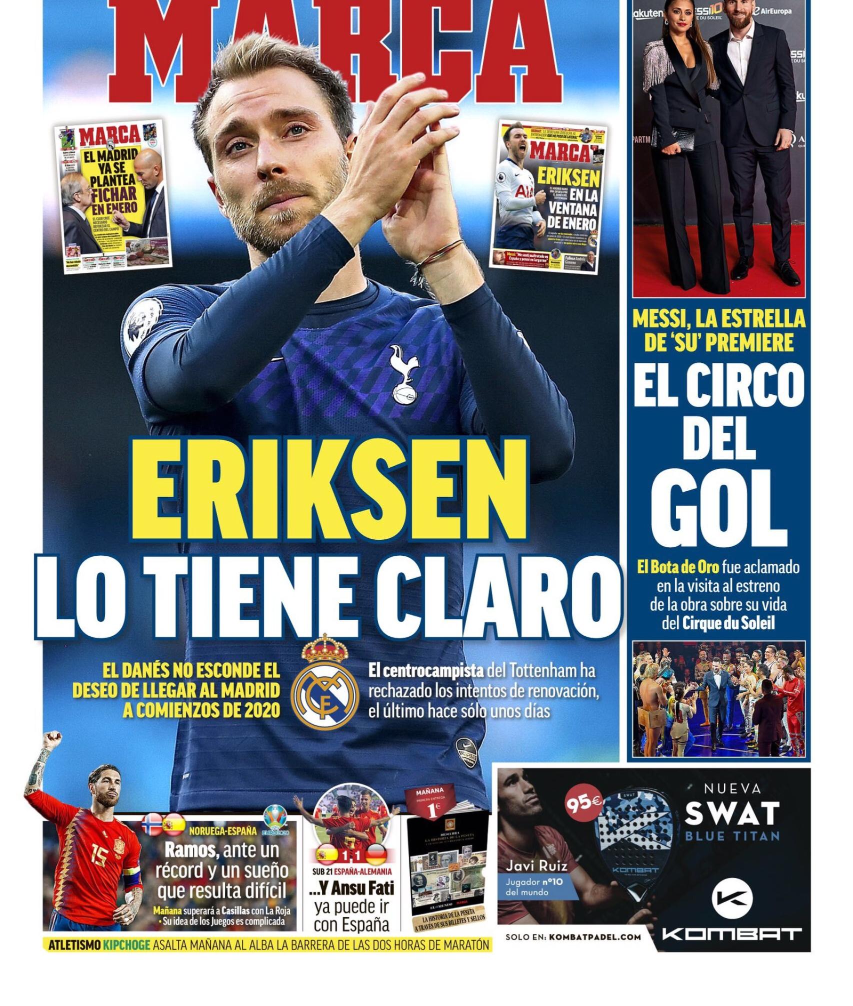 Portada MARCA (11/10/2019)