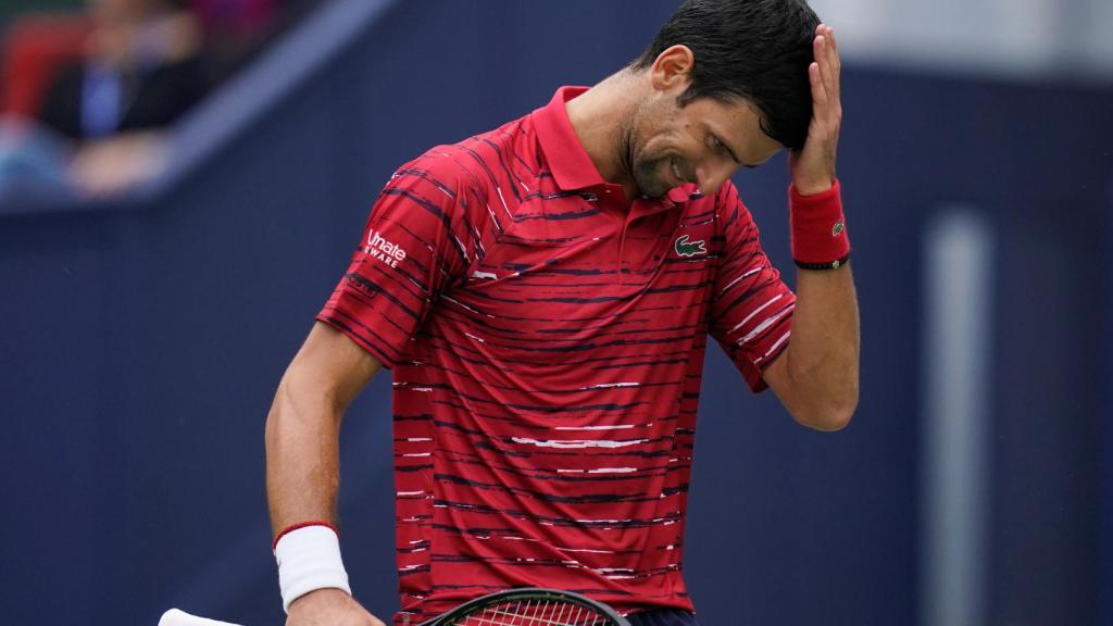 Novak Djokovic, en Shanghai