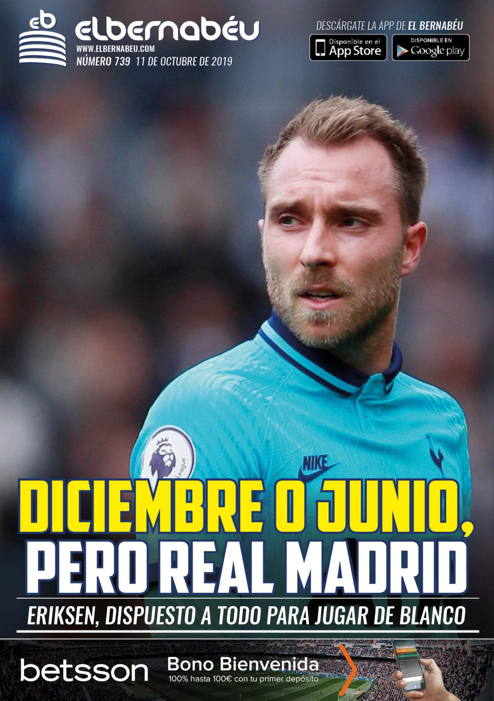 La portada de El Bernabéu (11/10/2019)