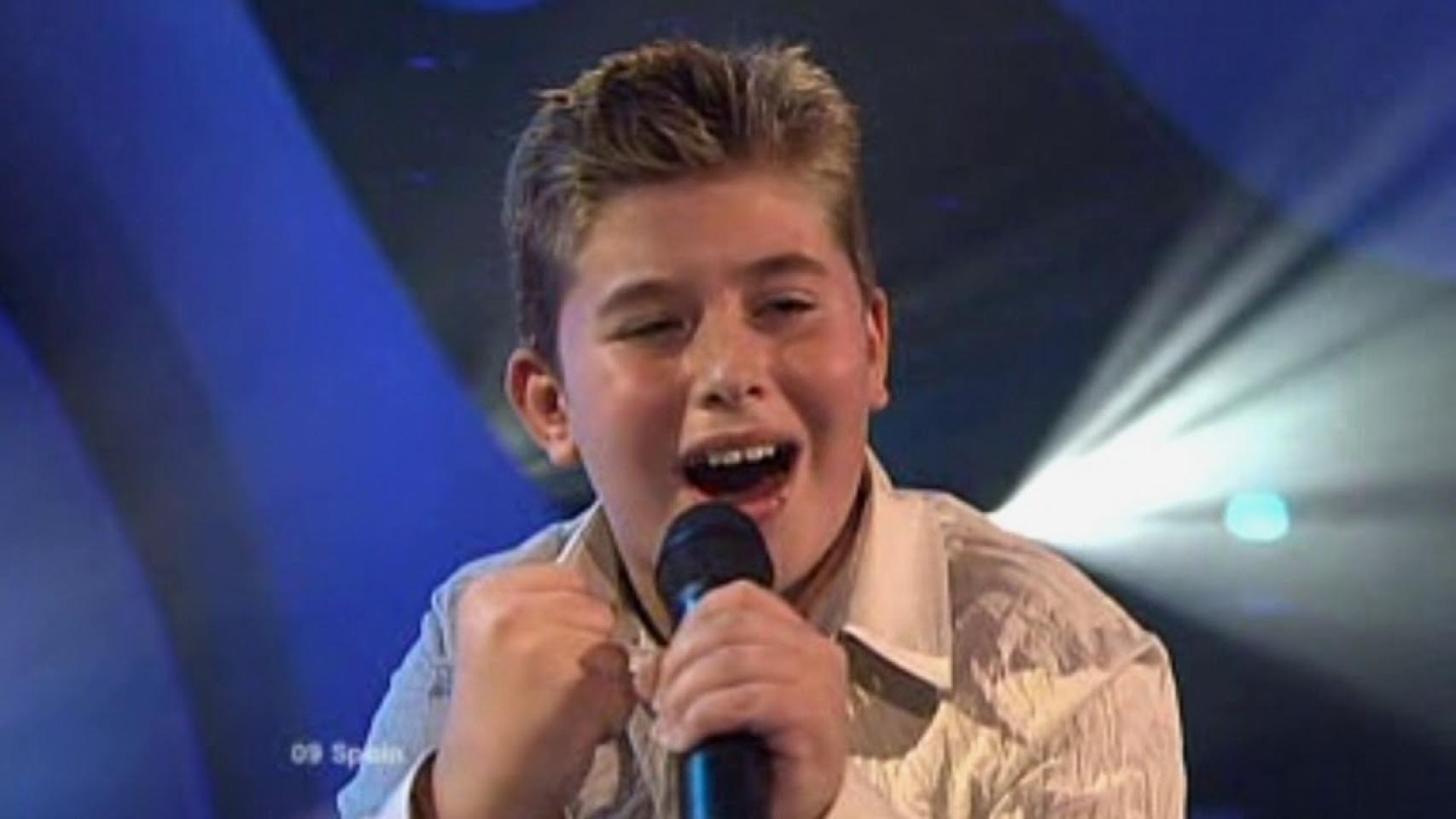El impresionante cambio de Sergio de Eurovisión Junior