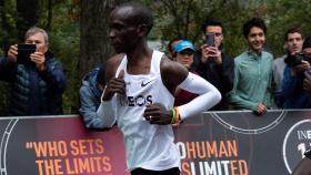 Eliud Kipchoge en Viena (Austria).