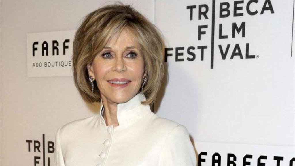 La actriz Jane Fonda.