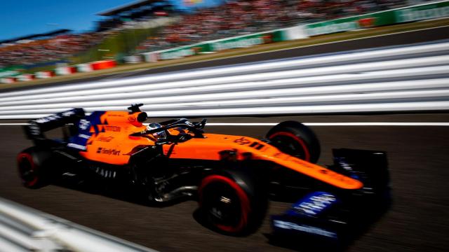 Carlos Sainz en el GP de Japón