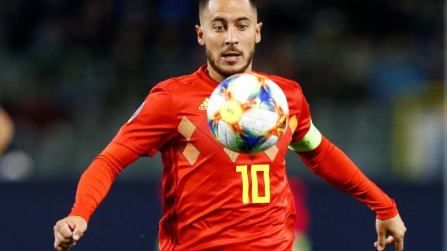 Hazard, con Bélgica