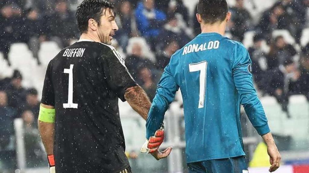 Buffon desvela lo que le dijo Cristiano después de la chilena de 2018