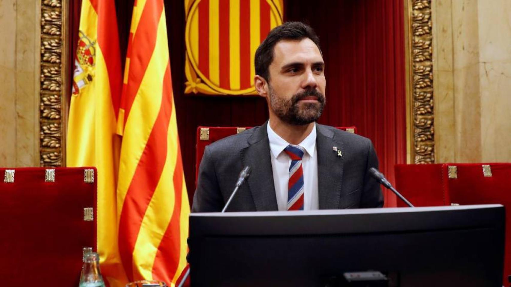 El presidente del Parlament, Roger Torrent.