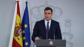 Pedro Sanchez comparece en Moncloa tras conocerse la sentencia del 'procés'.