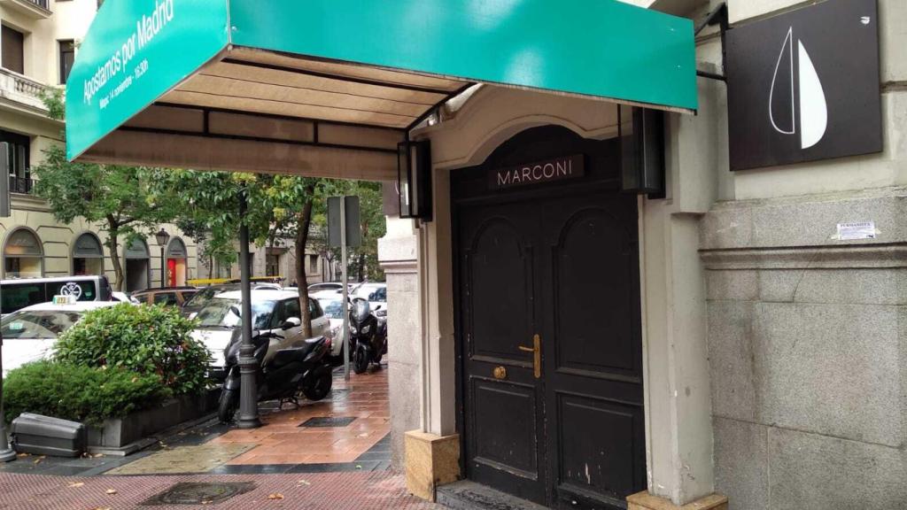 Restaurante Marconi, cerrado y con inspecciones desfavorables.
