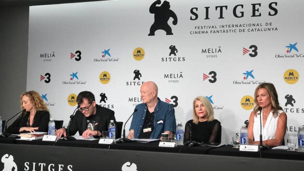 Lectura del palmarés del Festival de Sitges.