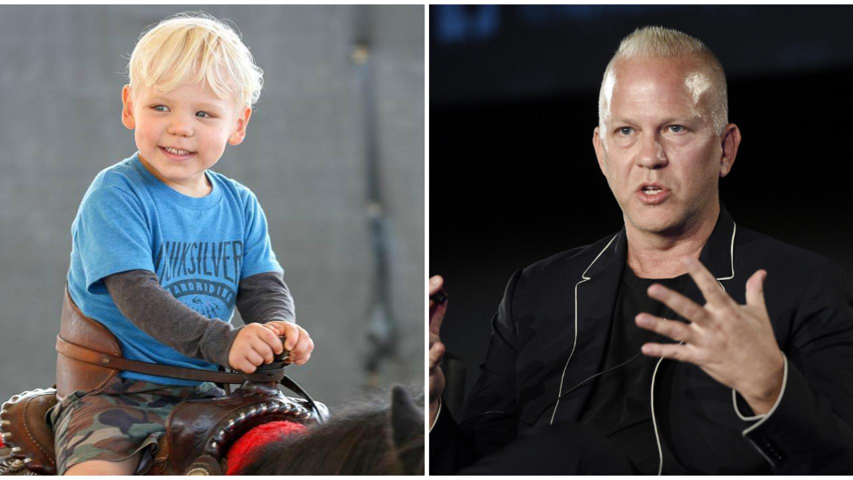 Ryan Murphy y su hijo Ford en un combo JALEOS.