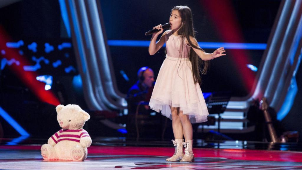 Melani García en ‘La Voz Kids’.