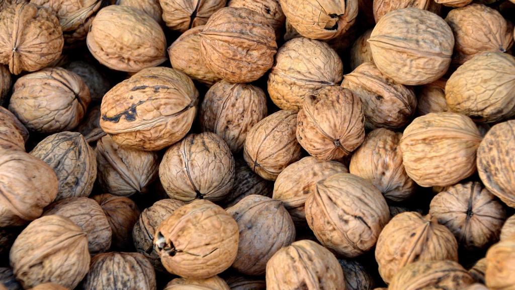 Nueces sin pelar.