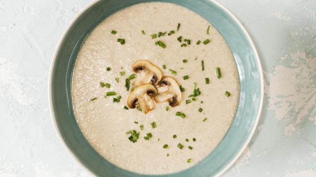 Crema de setas, receta fácil y de temporada para el otoño