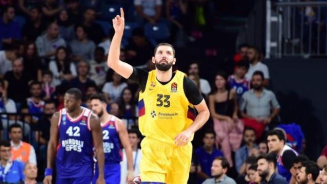 Nikola Mirotic con el FC Barcelona