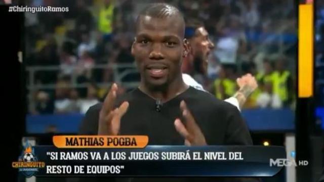 Mathias Pogba en El Chiringuito.