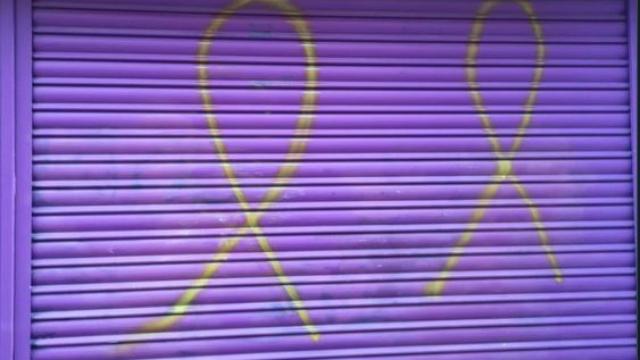 Nuevas pintadas al comercio de la madre de Rivera un día después de la sentencia del 'procés'