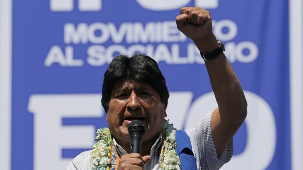 Evo Morales, presidente de Bolivia.