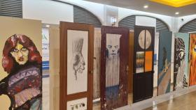 Espacio Coruña acoge el proyecto Puertas: arte contra la violencia machista
