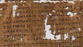 Fragmento del Evangelio de Mateo hallado en la colección de Oxirrinco.