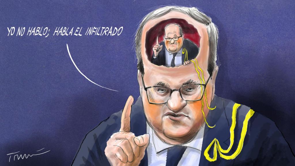 Quim Torra, el verdadero infiltrado.