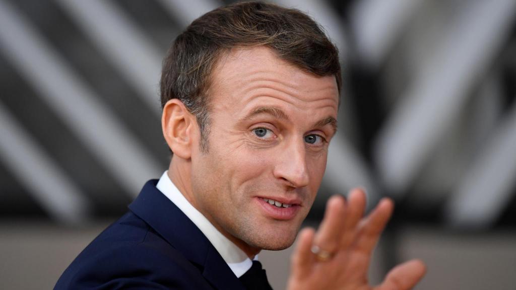 El presidente francés, Emmanuel Macron