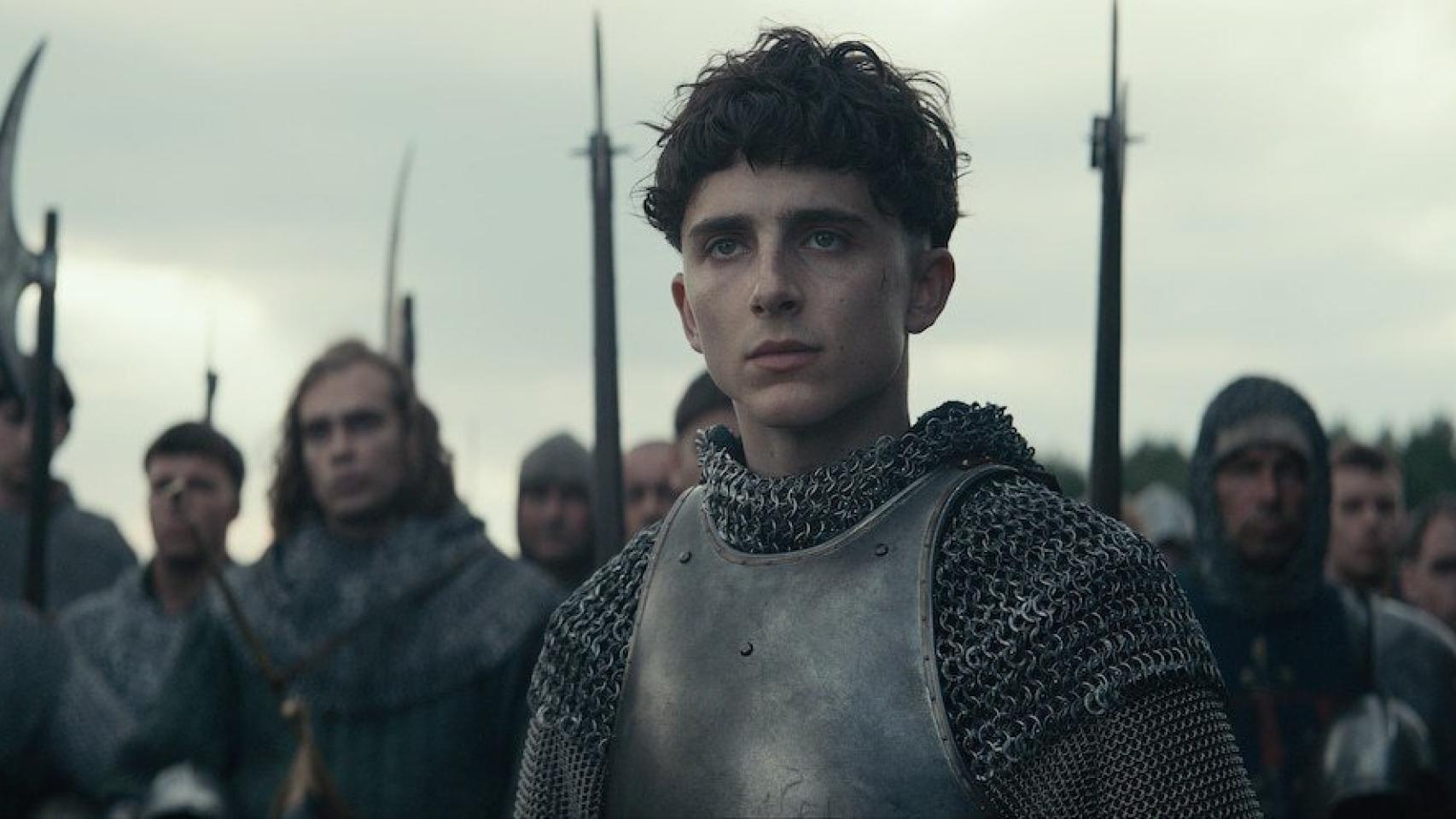 Chalamet en The King.