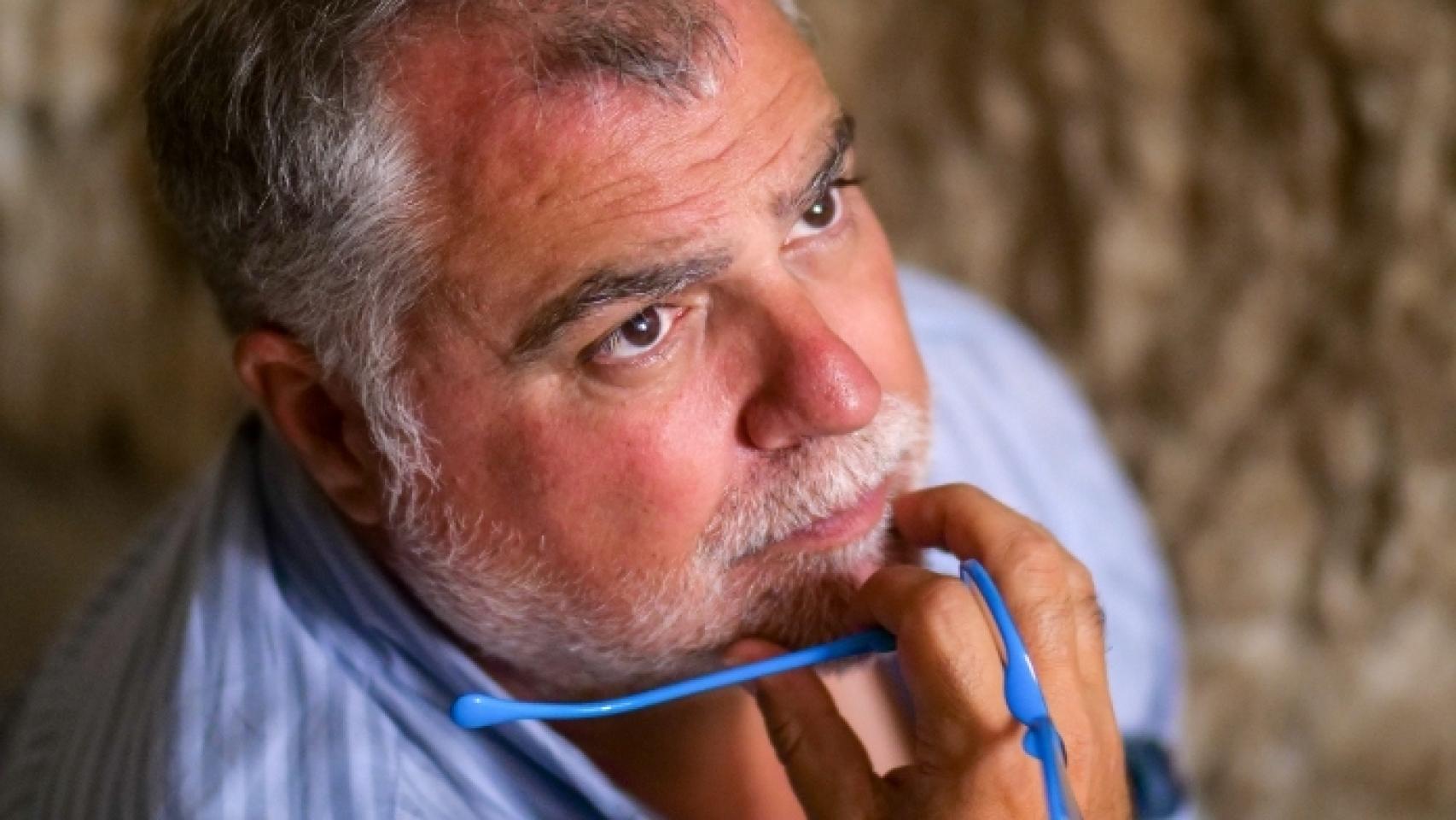 Benito Zambrano en el rodaje de 'Intemperie'. Foto: Lucía Garré