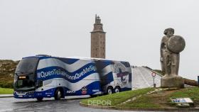 El Dépor femenino estrenará el nuevo bus del club