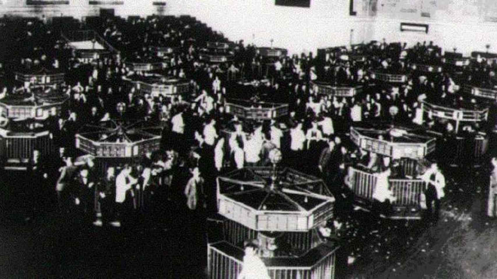 Corros de Wall Street en 1929.