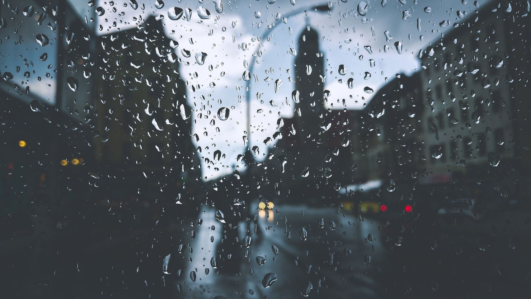 Una imagen de archivo de lluvia.