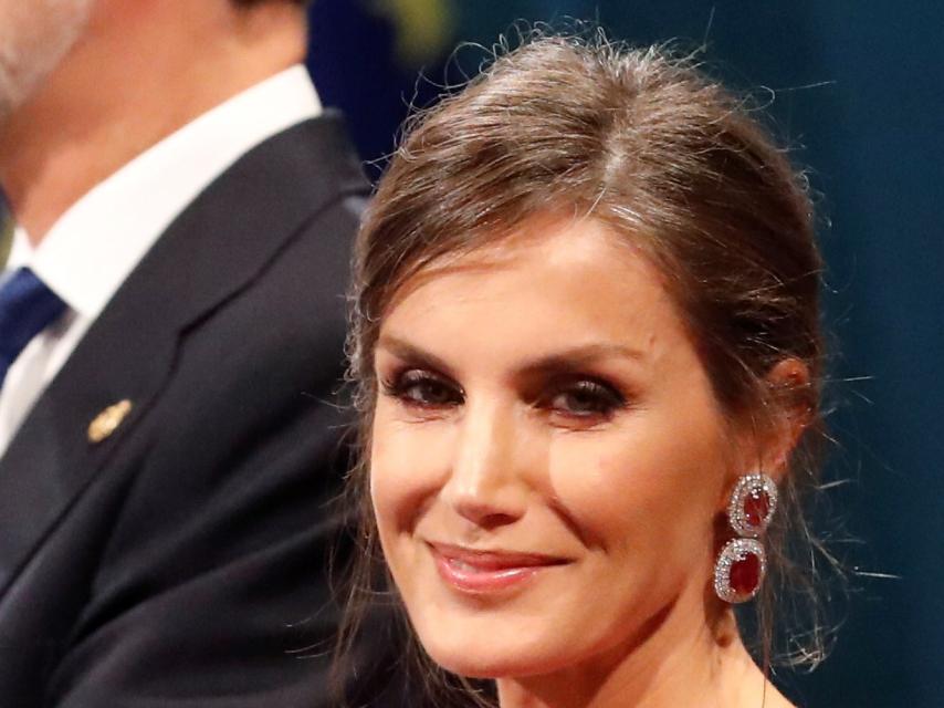 Los reyes Felipe y Letizia durante la ceremonia de entrega de los Premios Princesa de Asturias 2019.