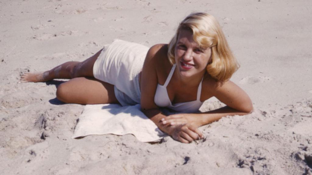 Sylvia Plath en junio de 1954. Foto: Gordon Ames Lameyer