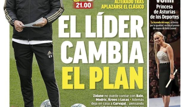 Portada MARCA (19/10/19)