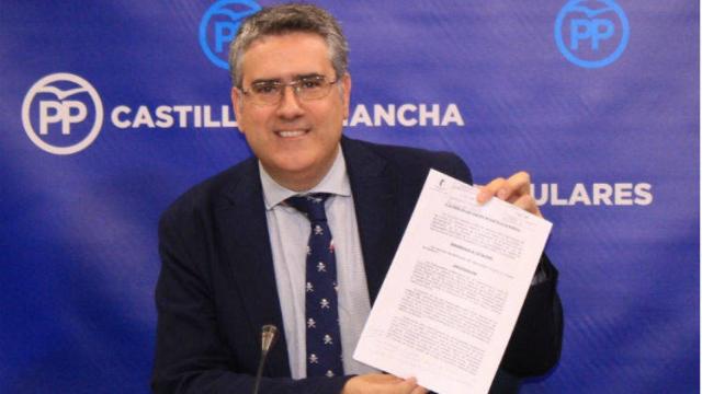 Miguel Ángel Rodríguez, este viernes en rueda de prensa