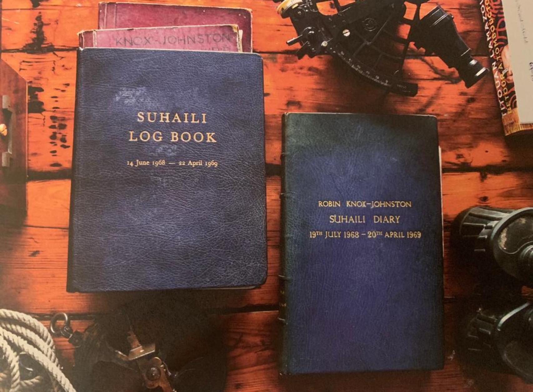 ¿Qué hubiera sido de Robin Knox-Johnston a bordo del “Suhaili” sin sus cuadernos?