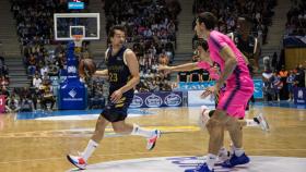 Sergio Llull, durante el partido entre el Real Madrid y Obradoiro en Liga Endesa