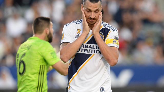 Ibrahimovic con los LA Galaxy