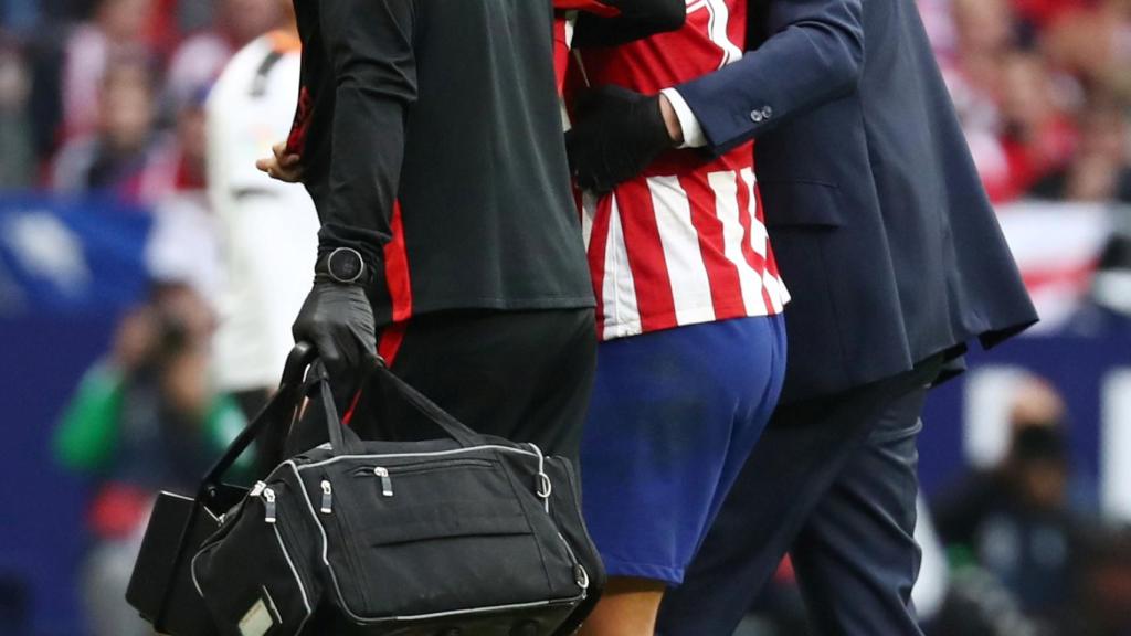 Joao Félix, lesionado en el Atlético de Madrid - Valencia de La Liga