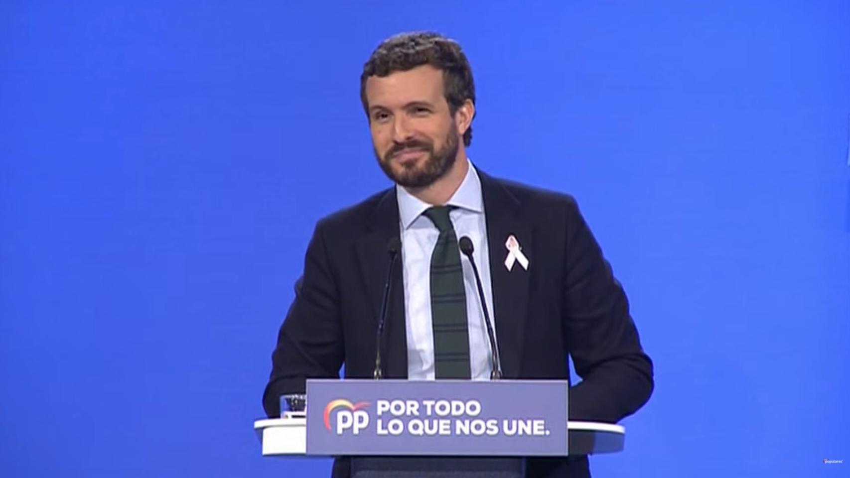 Pablo Casado en la Intermunicipal del PP.