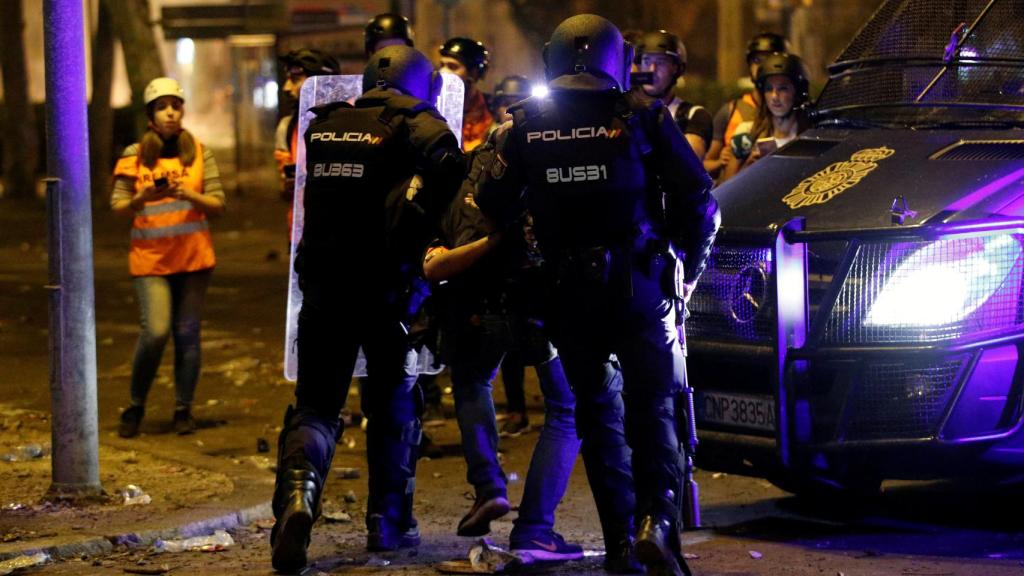 Protestas en Barcelona