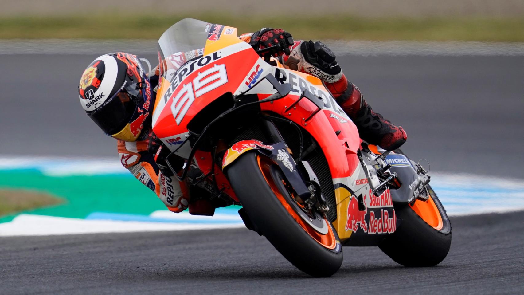 Jorge Lorenzo en el Gran Premio de Japón