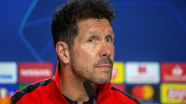 Simeone, en rueda de prensa