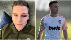 Kevin Gameiro, jugador del Valencia.