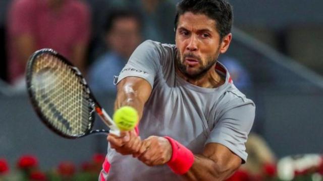 Fernando Verdasco, durante un torneo este año