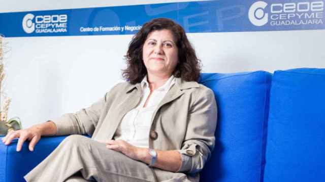 La presidenta de CEOE-Cepyme en Guadalajara, Marisol García
