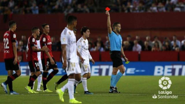 Alberola Rojas pitó el pasado sábado el Mallorca-Real Madrid en Son Moix