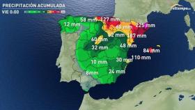 Galicia se libra de las lluvias torrenciales que dejará DANA al este de España