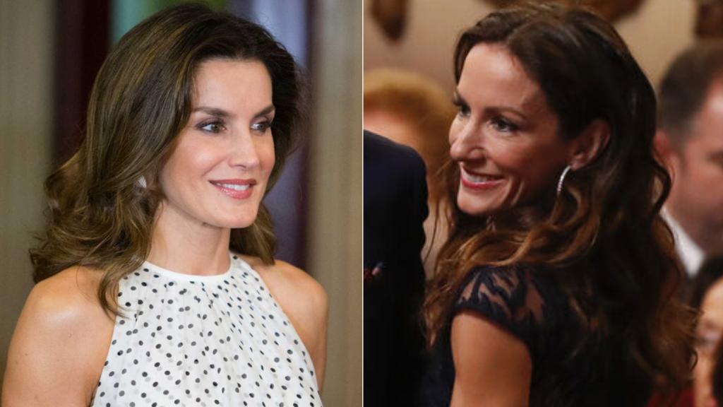 La reina Letizia y su hermana Telma, cada día más parecidas.