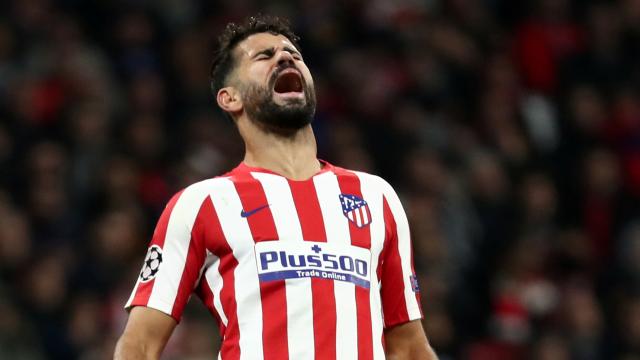 Diego Costa se lamenta por una ocasión fallida